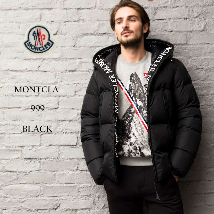 MONCLER MONTCLA Black Noir Mens Down Jacket 2021-22AW モンクレール モンクラ ダウンジャケット メンズ ブラック 2021-22年秋冬